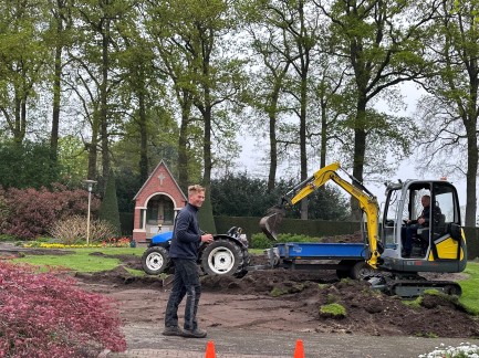 Labyrint is begonnen