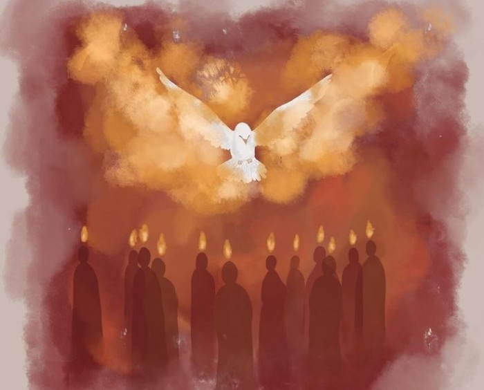 Gods eerste kus  [Pinksteren]