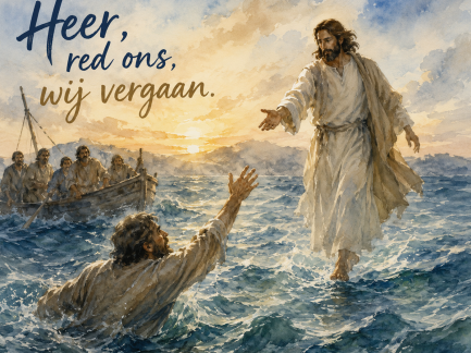 Heer red ons, wij vergaan   Mt. 14, 22-33 * 19e zondag door het jaar A